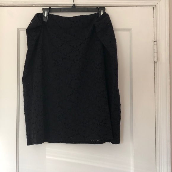 Alfani 2 piece black blouse and skirt - Picture 5 of 5